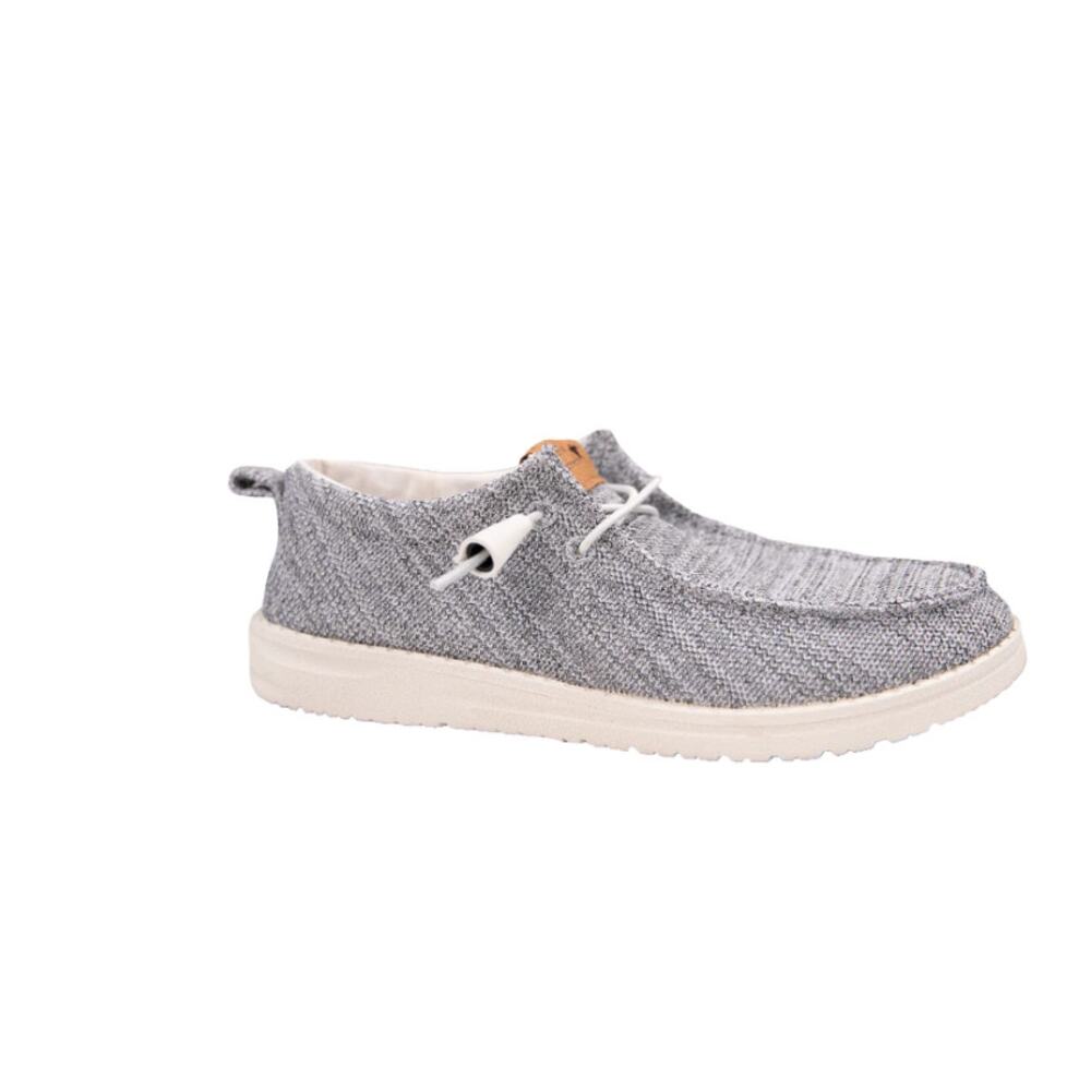 Simply Southern Slip On Shoes Womens 8 Heather Gray Casual Preppy Minimalist
